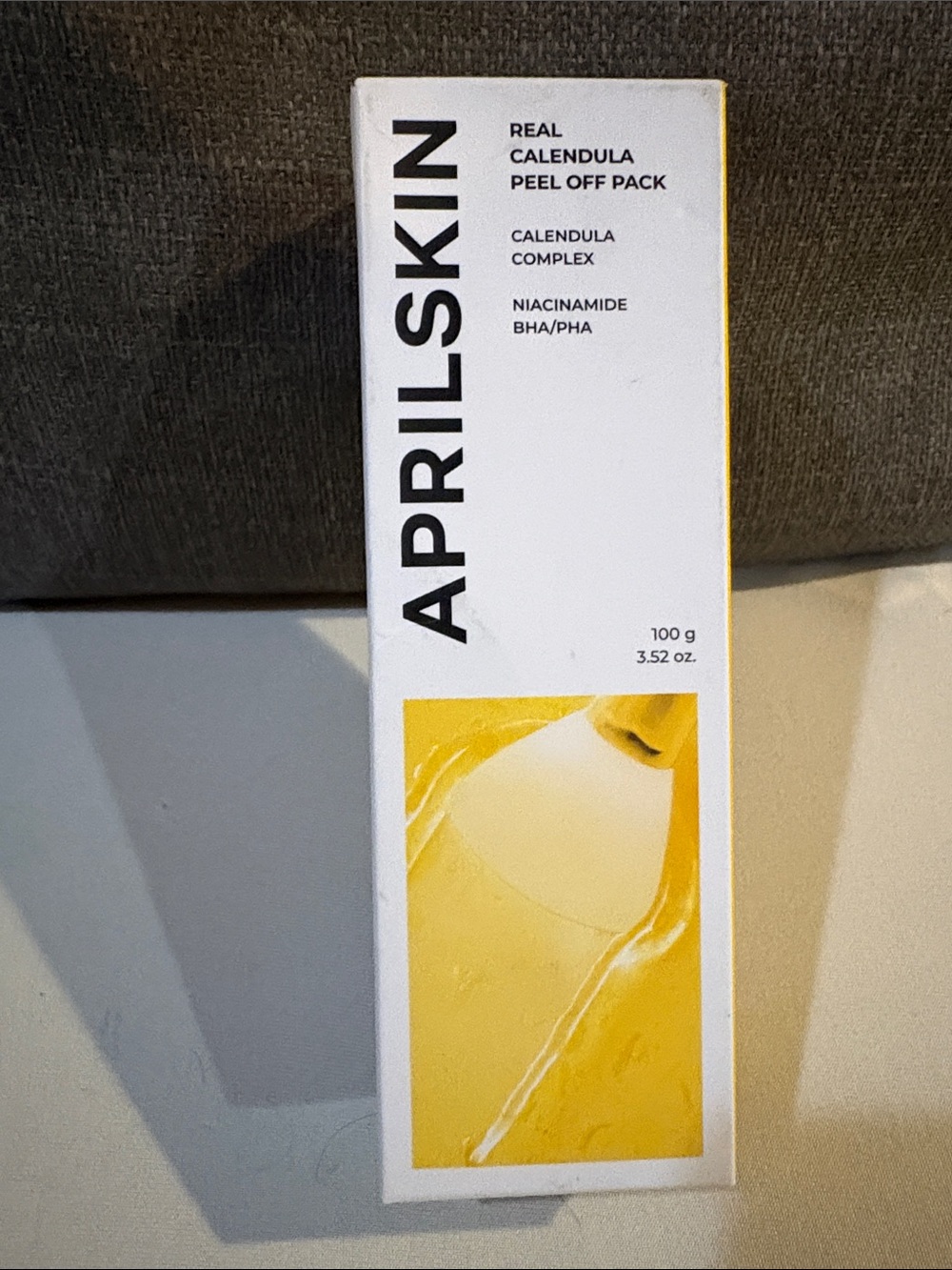 April Skin Calendula Peel Off Mask calendula Complex Niacin-amide BHA/PHA